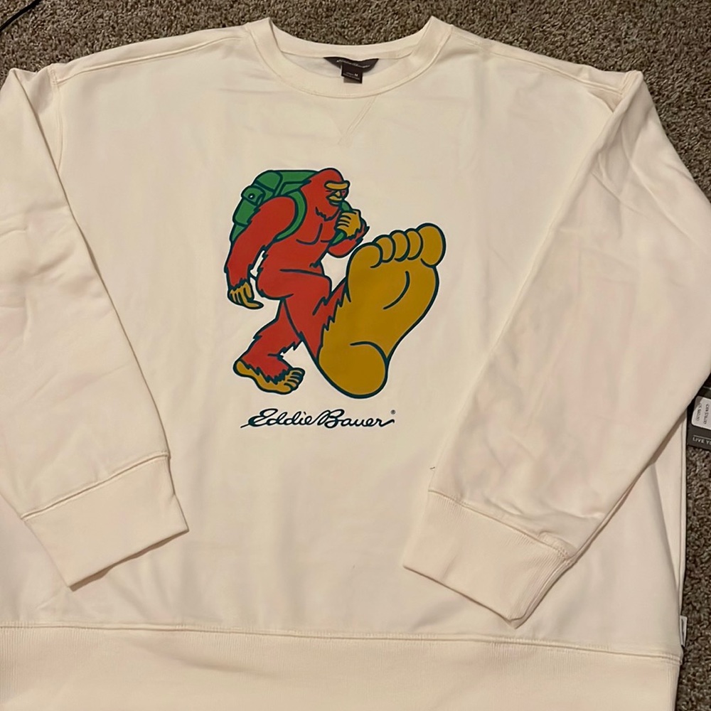 EDDIE BAUER Bigfoot camp fleece **nwt**